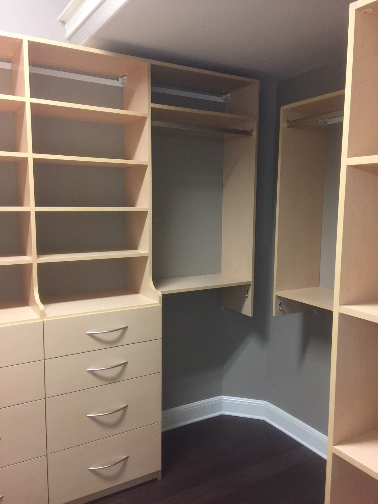 natural maple walk in closet more space place custom closets wall closet closet design custom closets