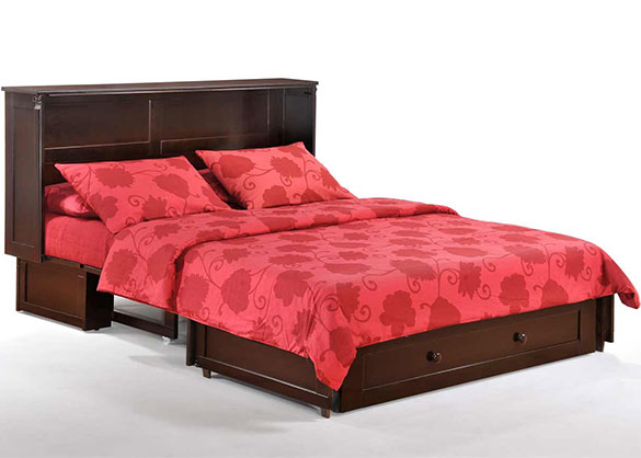 Cabinet Beds Chest Queen Size