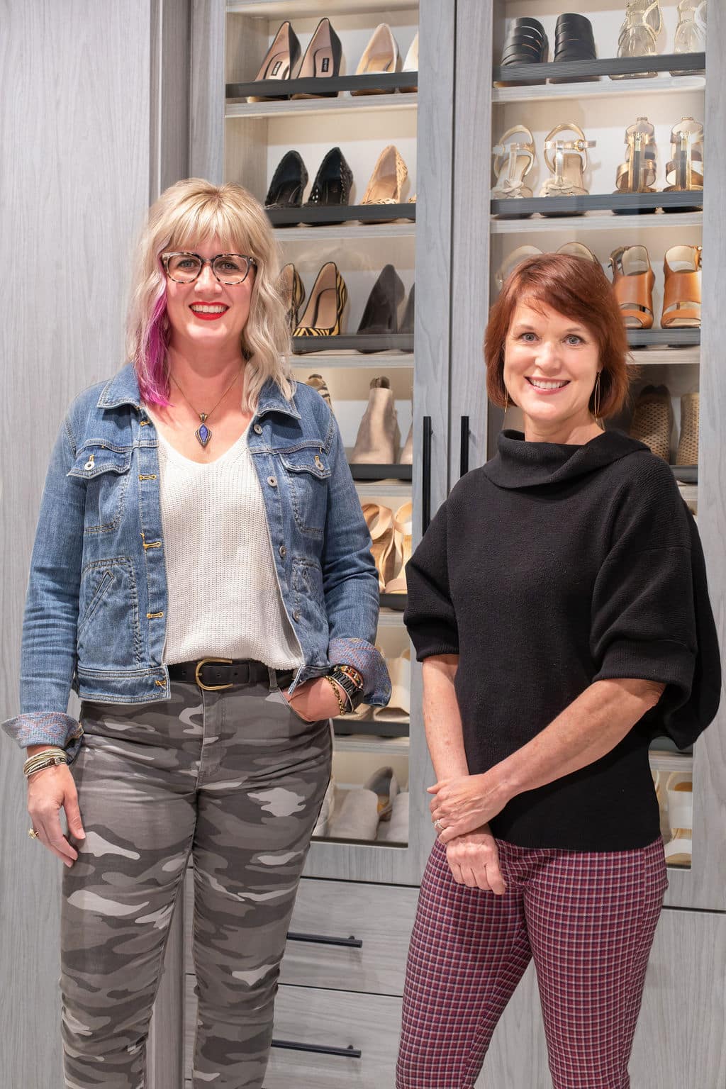 Designer Stacy Paulson and MSP Owner, Joanna McDonald