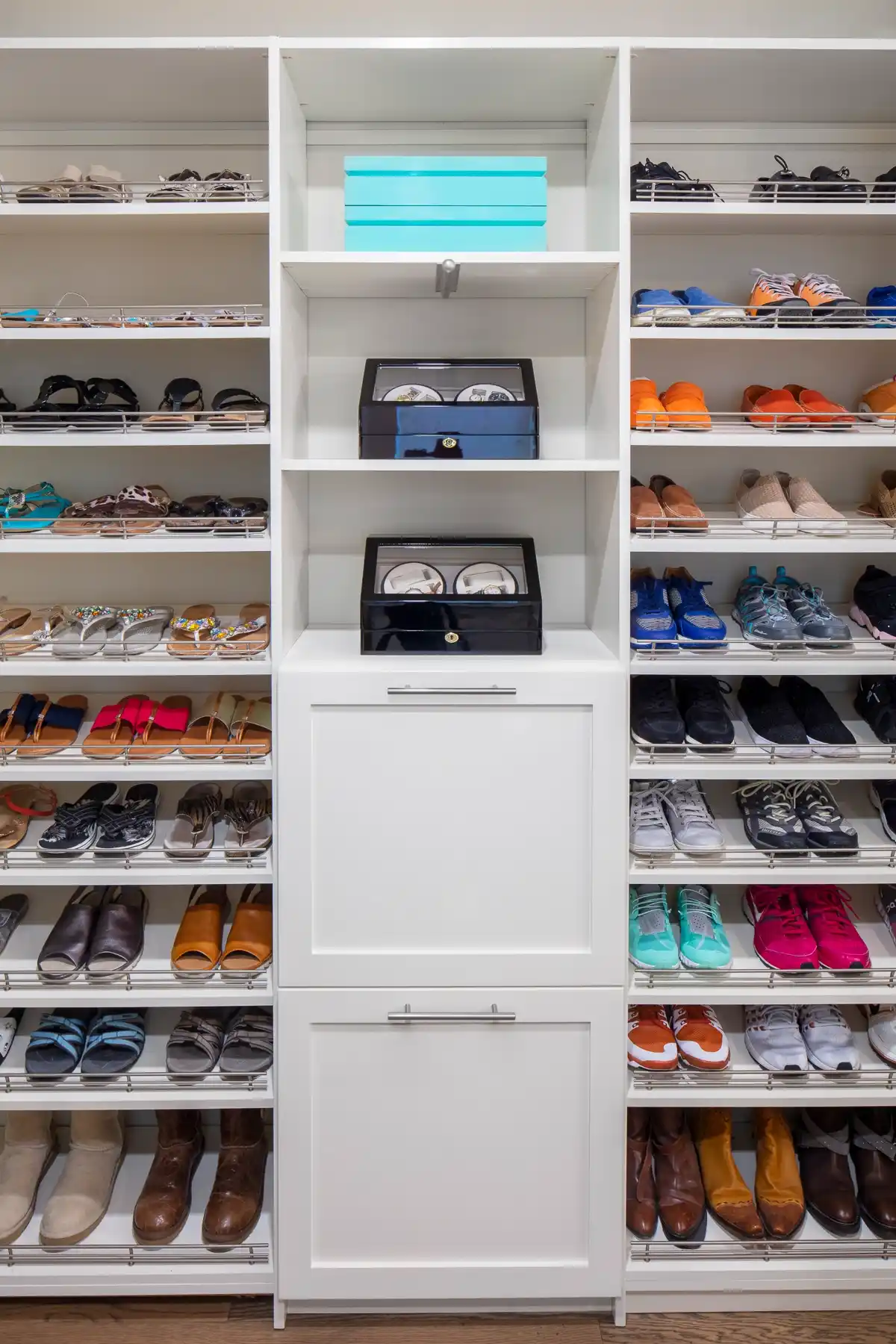 Considering customized closet systems? Visit our Austin and San Antonio custom closet showrooms.