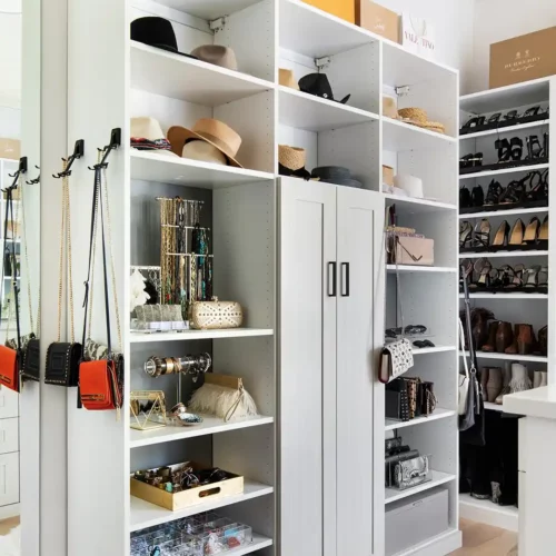 Seeking closet designs near me? Visit our San Antonio or Austin custom closet showrooms today.