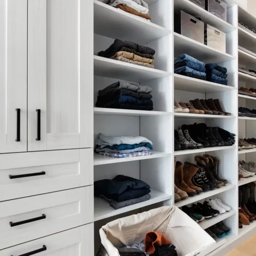 California Closets Austin TX is not the only closet designer in town. Visit More Space Place for unique custom closet design options Austin.