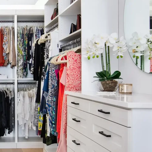 Looking for custom closets design near me? Visit your local Central Texas More Space Place custom closet showroom.