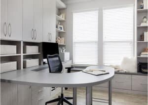 Custom home office by More Space Place