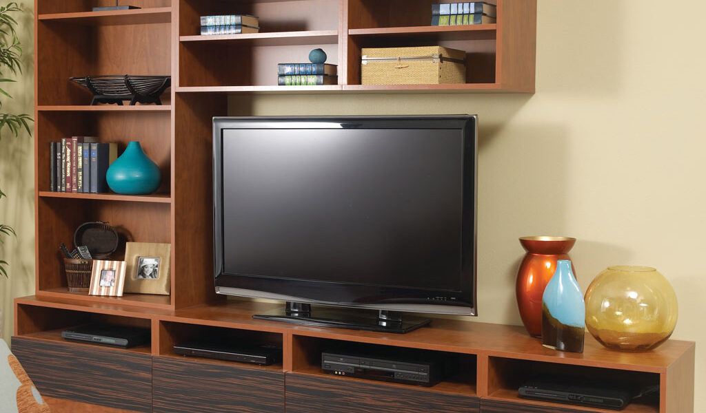 Whether watching movies, listening to music, or gaming, More Space Place can help you design the perfect custom entertainment center Austin TX. Visit our showroom today and let a designer help you build your custom media center Austin TX today.