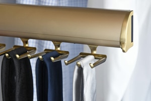 Sliding tie rack | More Space Place Austin