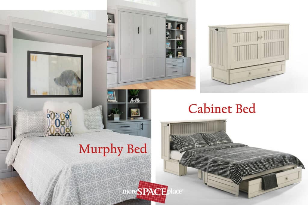 Cabinet bed vs murphy bed